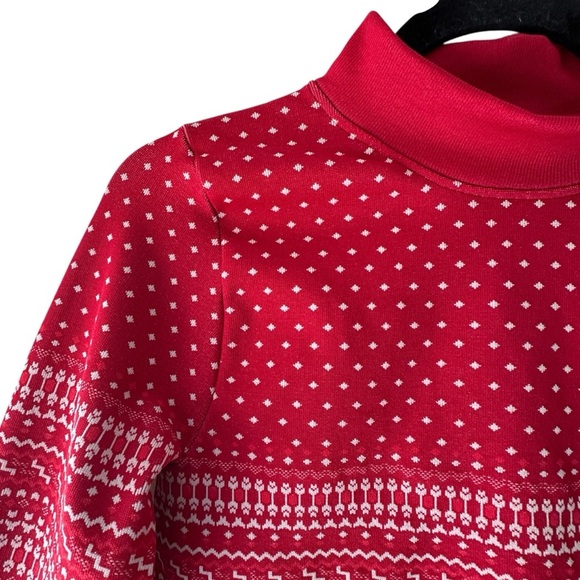 FABLETICS | NWOT FAIR ISLE HOLLY SET HIGH WAIST SEAMLESS LEGGINGS & TOP | MEDIUM - Picture 5 of 16